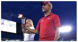 2013 Athletes of the Year - Gabby Brewer (left) and Bridger Deaton (right)